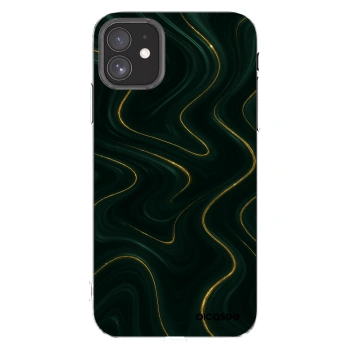 Picasee διαφανής θήκη σιλικόνης Apple iPhone 11 - Vawes