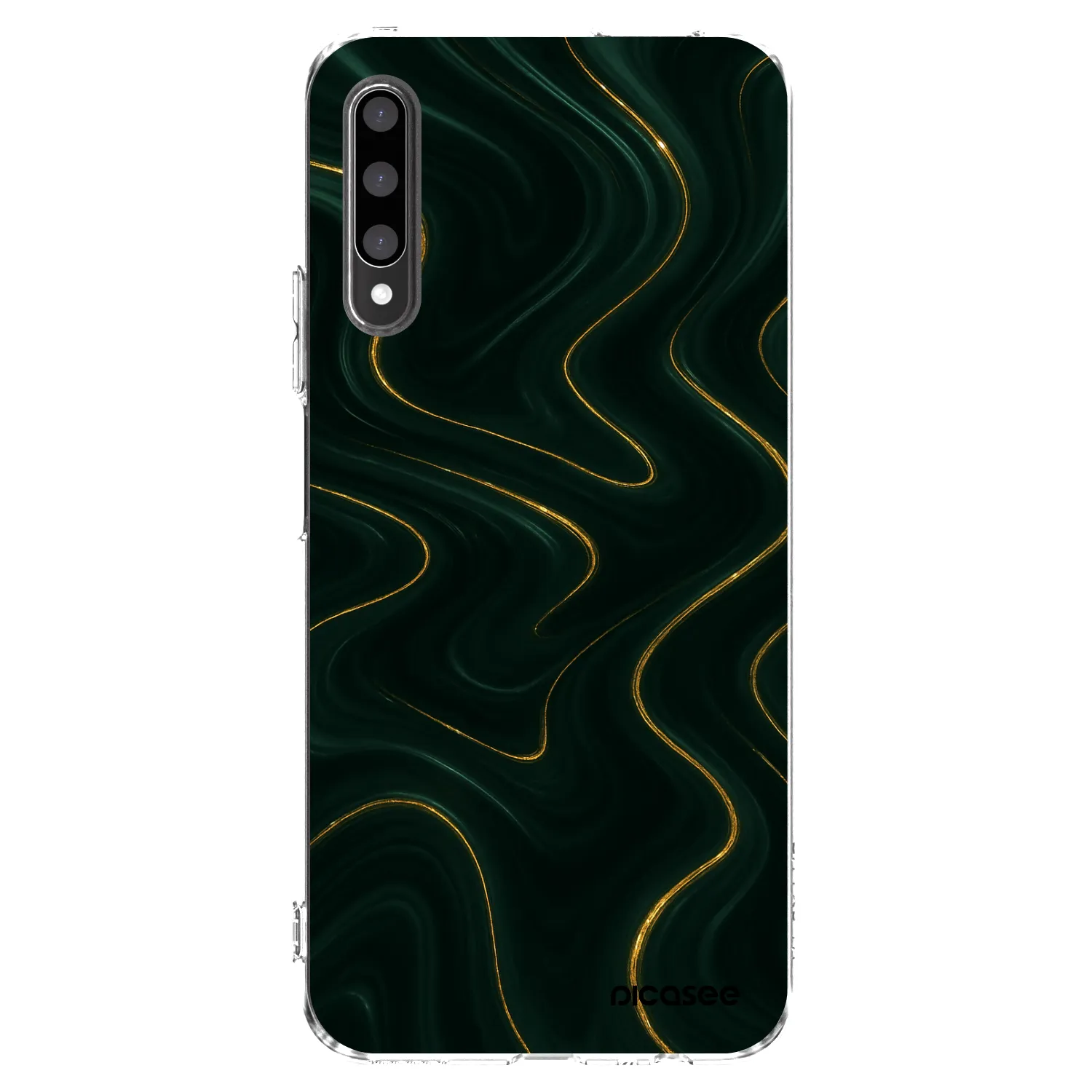 Picasee διαφανής θήκη σιλικόνης Honor 9X Pro - Vawes