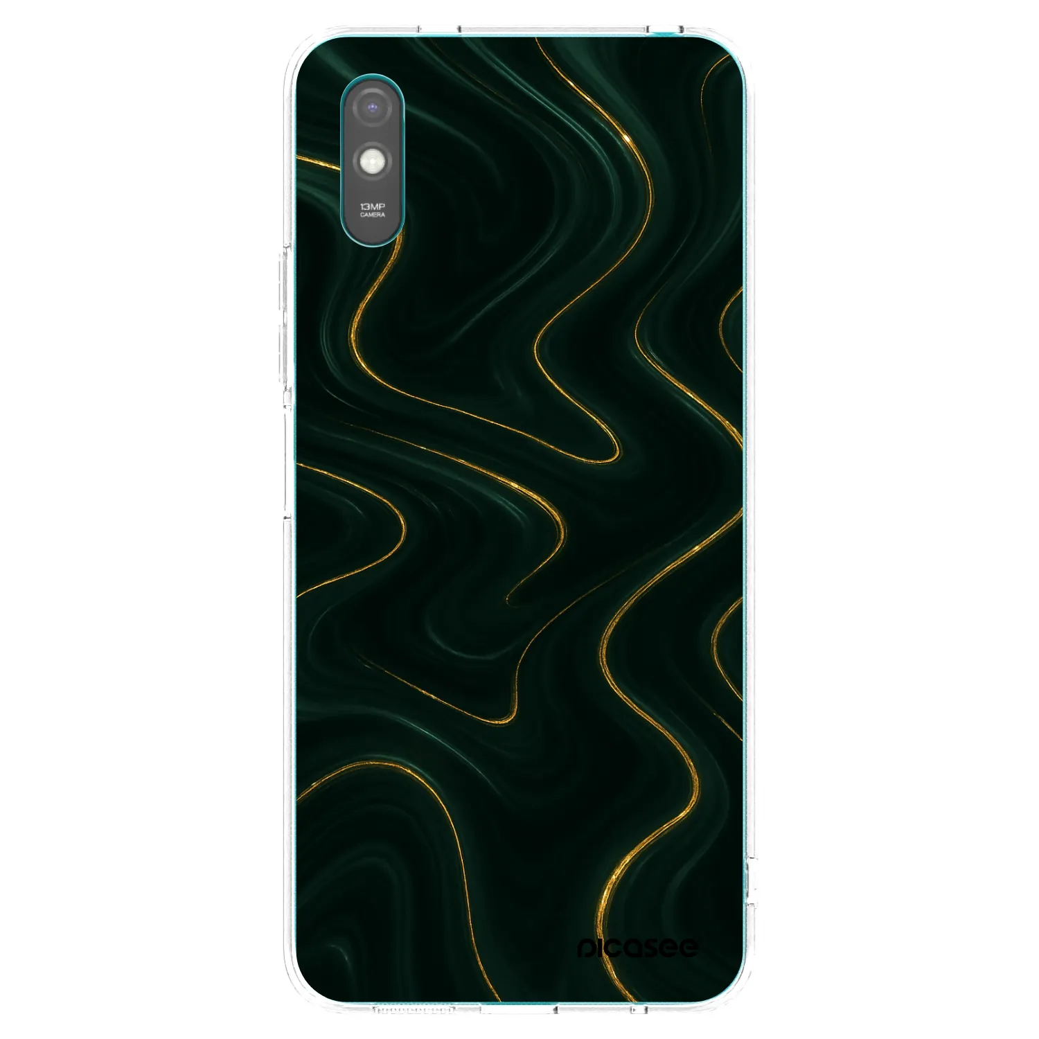 Picasee διαφανής θήκη σιλικόνης Xiaomi Redmi 9A - Vawes