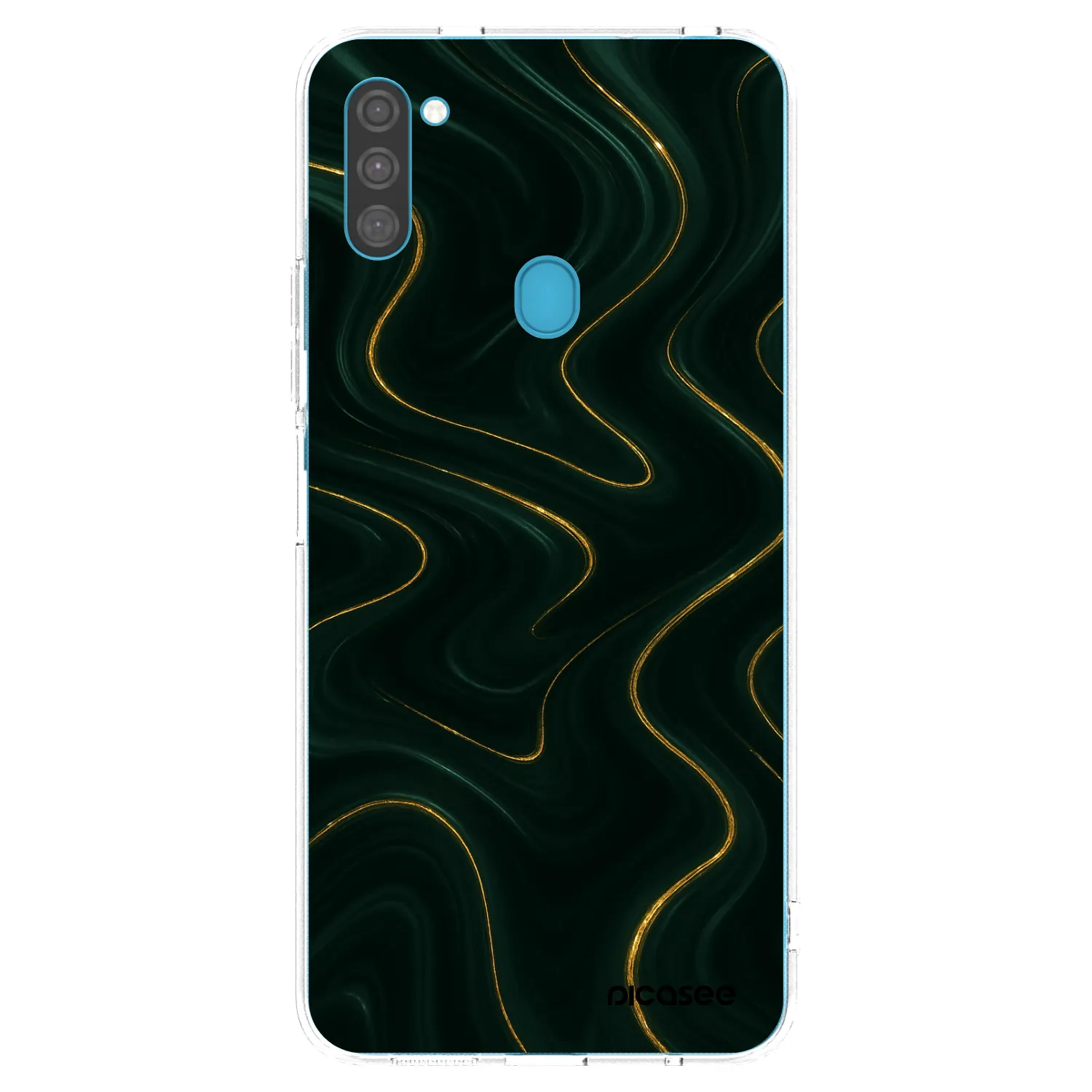 Picasee διαφανής θήκη σιλικόνης Samsung Galaxy M11 - Vawes