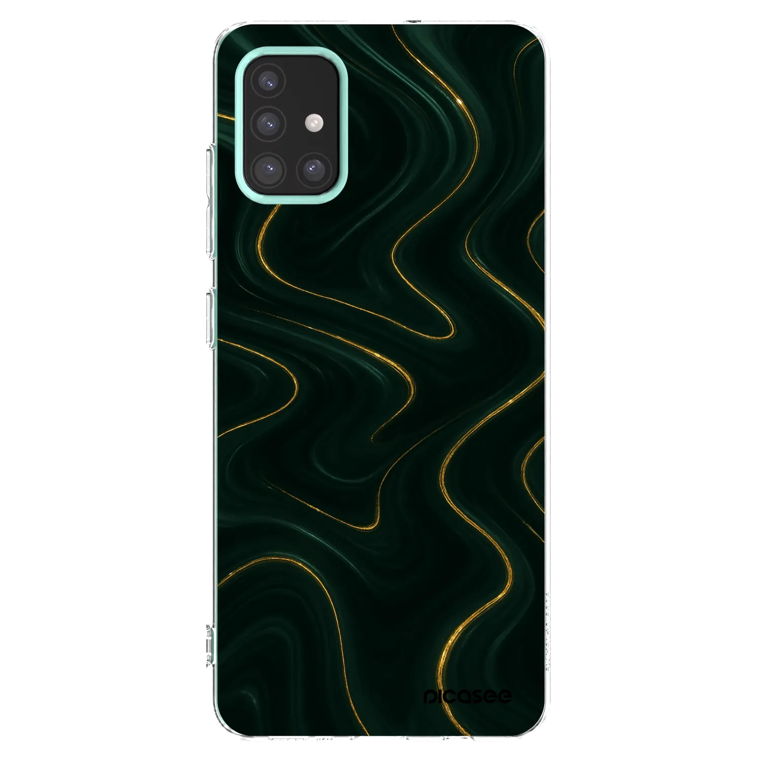Picasee διαφανής θήκη σιλικόνης Samsung Galaxy M31s - Vawes