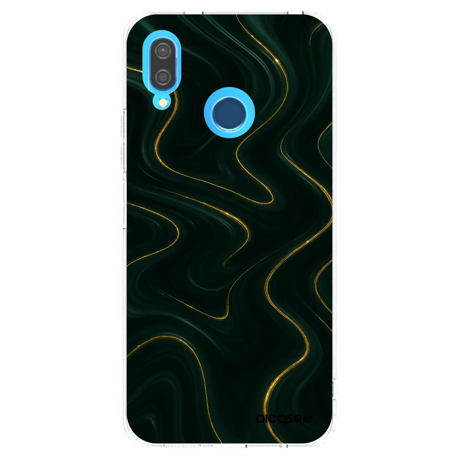 Picasee διαφανής θήκη σιλικόνης Huawei P20 Lite - Vawes