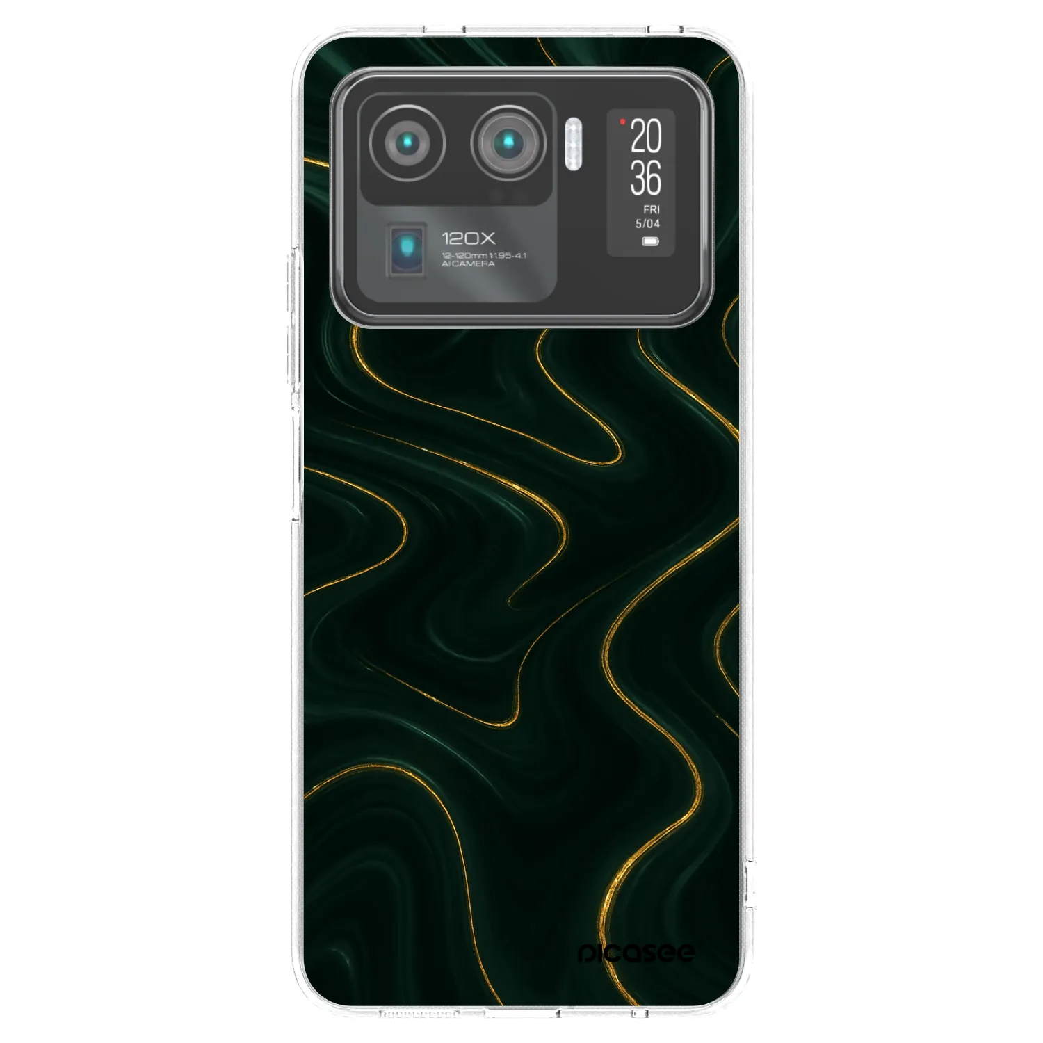 Picasee διαφανής θήκη σιλικόνης Xiaomi Mi 11 Ultra - Vawes