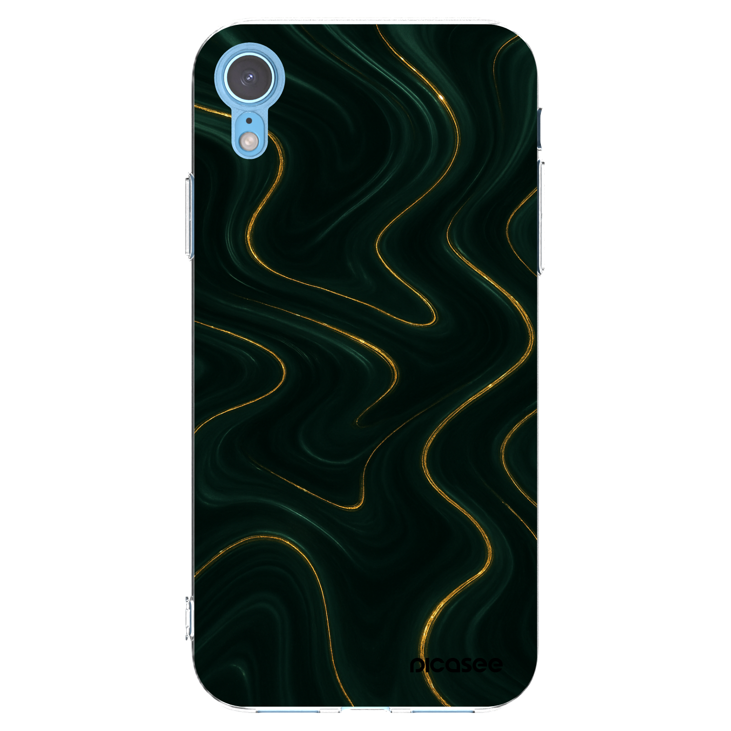 Picasee διαφανής θήκη σιλικόνης Apple iPhone XR - Vawes