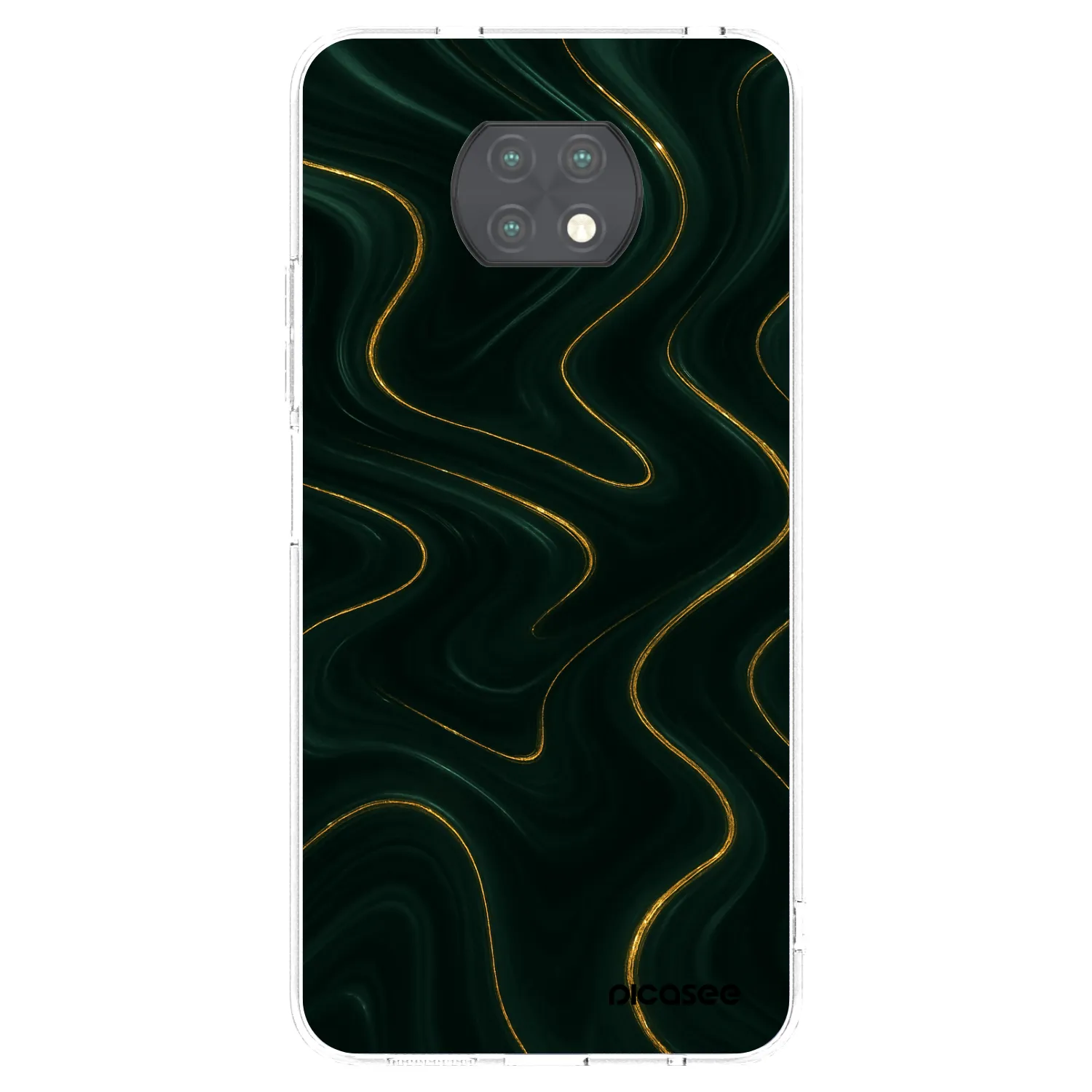 Picasee διαφανής θήκη σιλικόνης Xiaomi Redmi Note 9T - Vawes