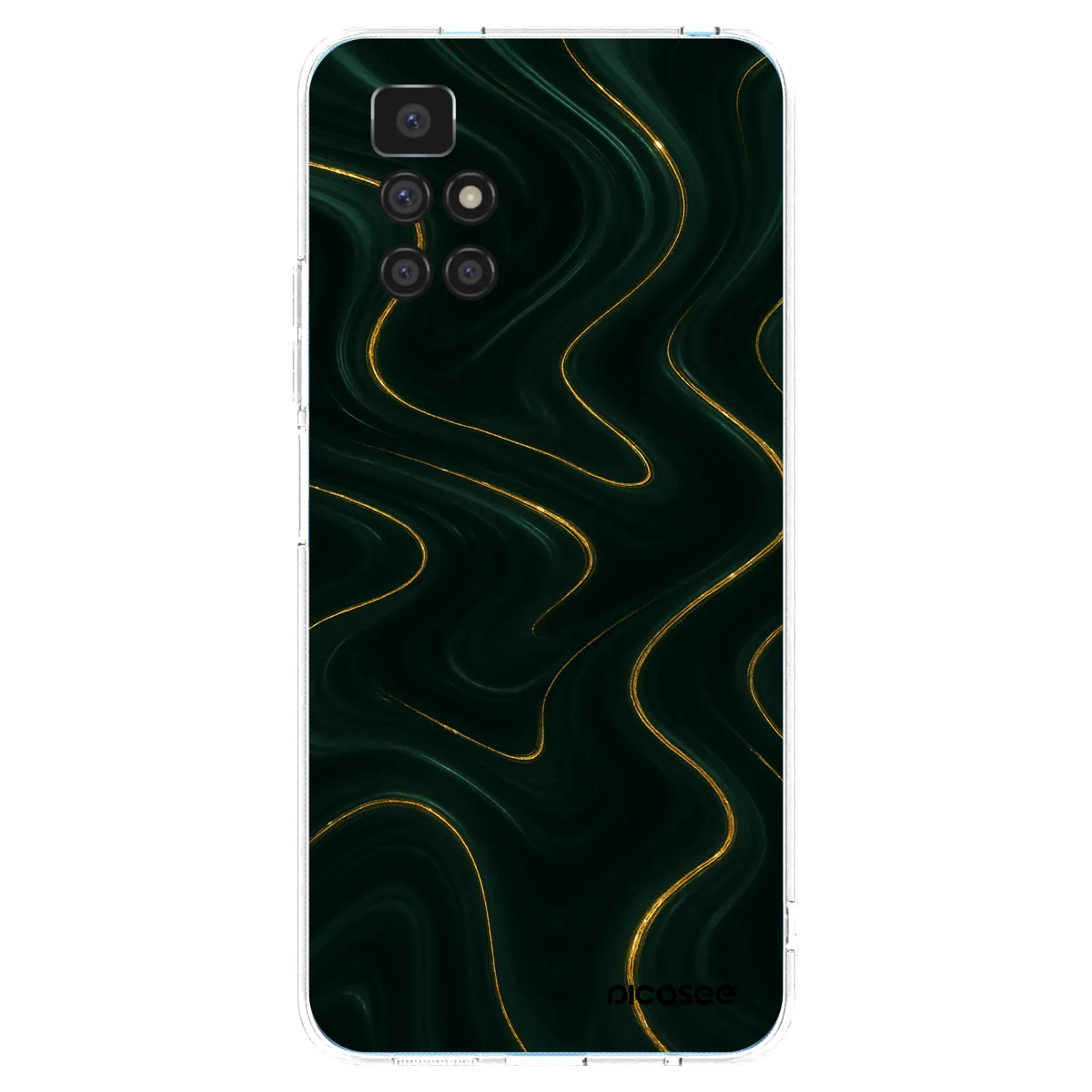 Picasee διαφανής θήκη σιλικόνης Xiaomi Redmi 10 - Vawes