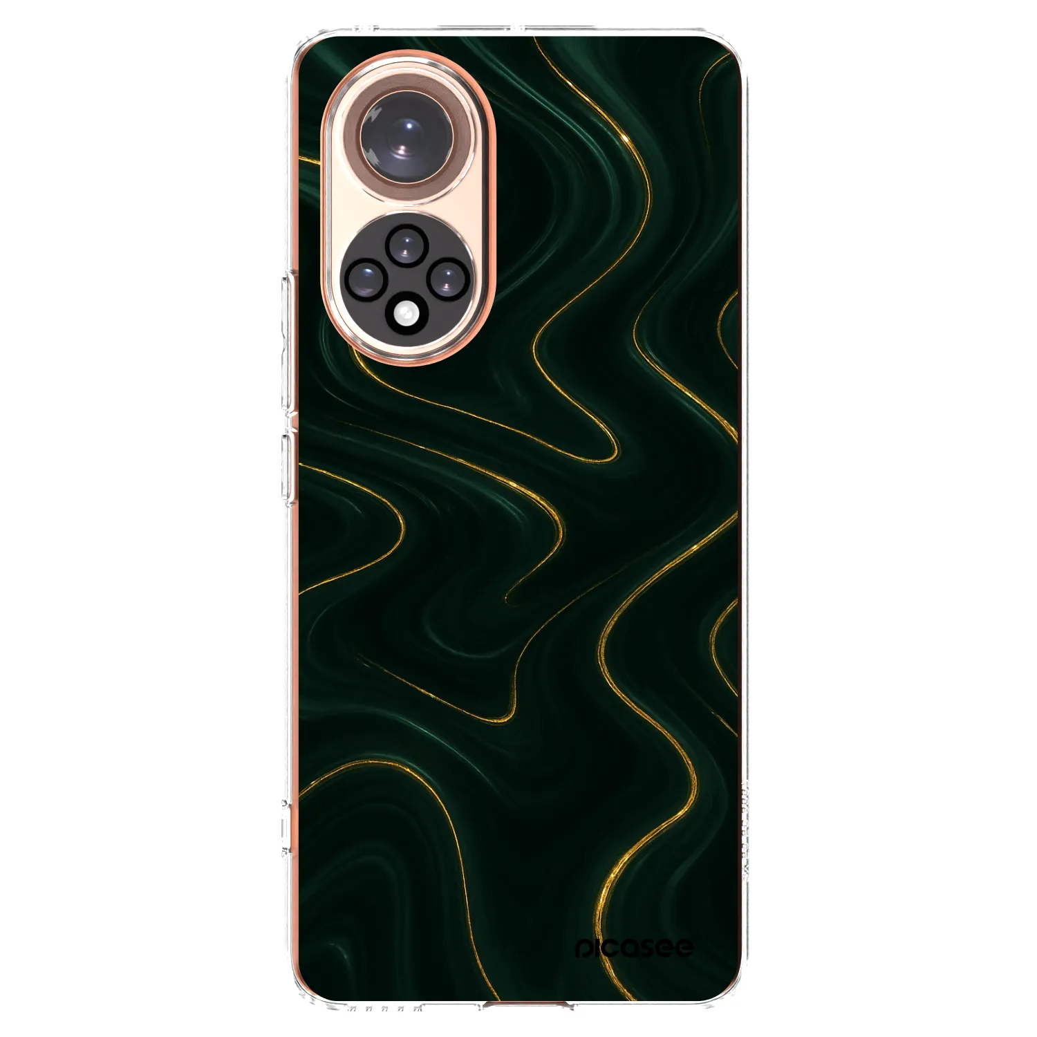 Picasee διαφανής θήκη σιλικόνης Honor 50 5G - Vawes
