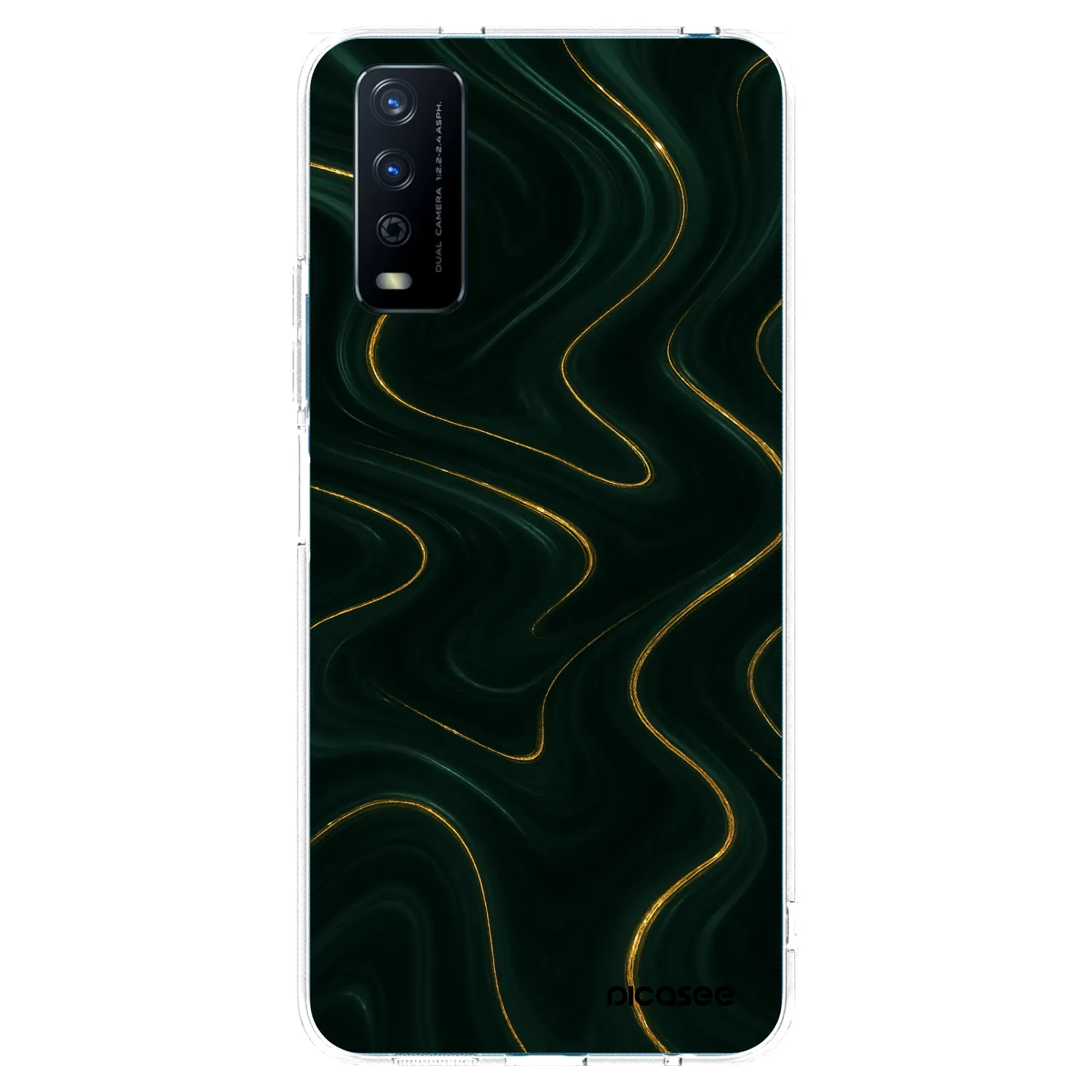 Picasee διαφανής θήκη σιλικόνης Vivo Y11s - Vawes