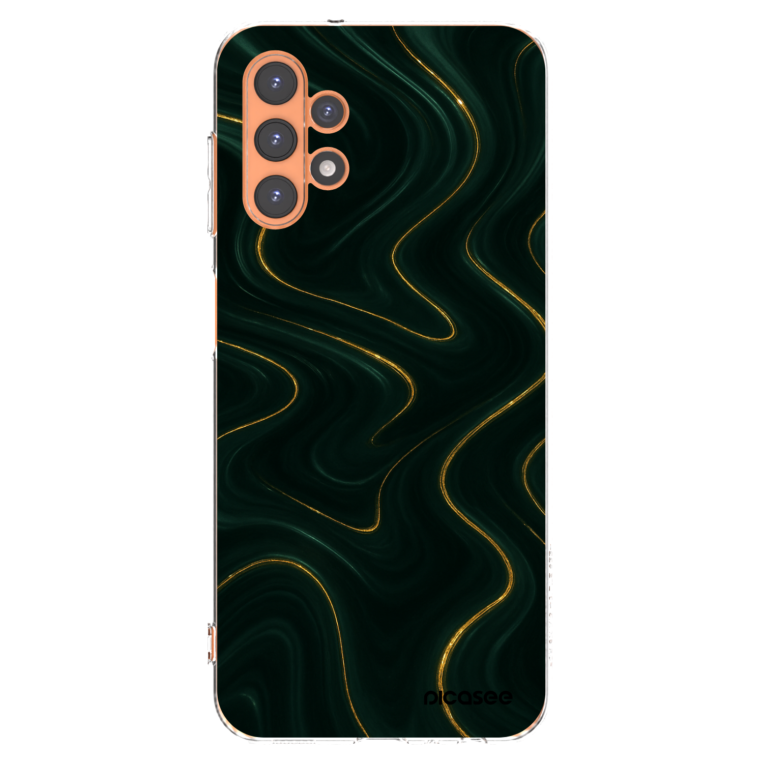 Picasee διαφανής θήκη σιλικόνης Samsung Galaxy A13 4G A135 - Vawes