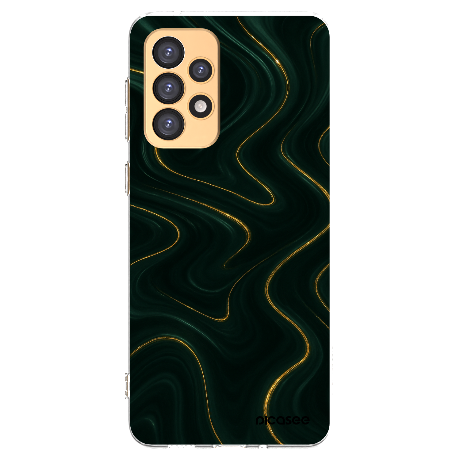Picasee διαφανής θήκη σιλικόνης Samsung Galaxy A33 5G A336 - Vawes