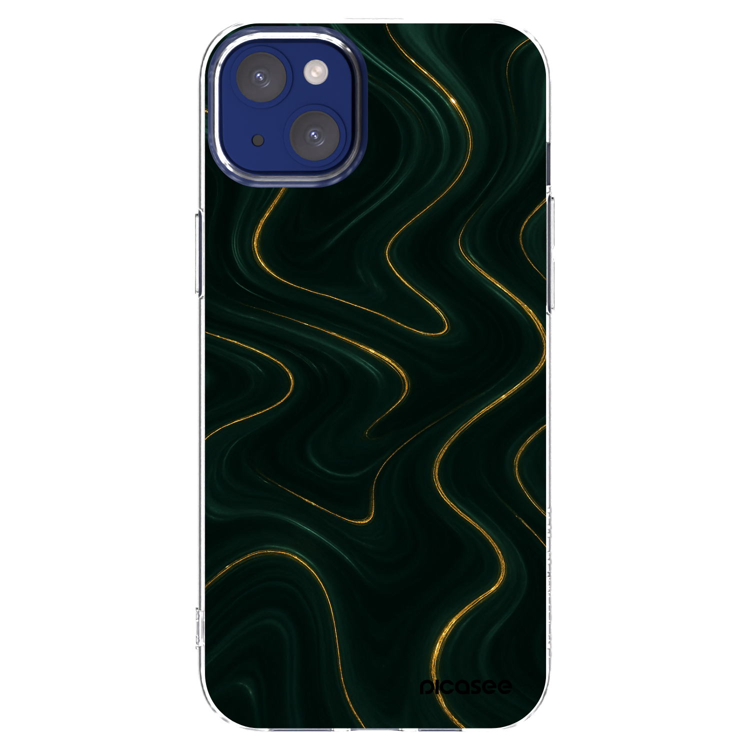 Picasee διαφανής θήκη σιλικόνης Apple iPhone 14 Plus - Vawes