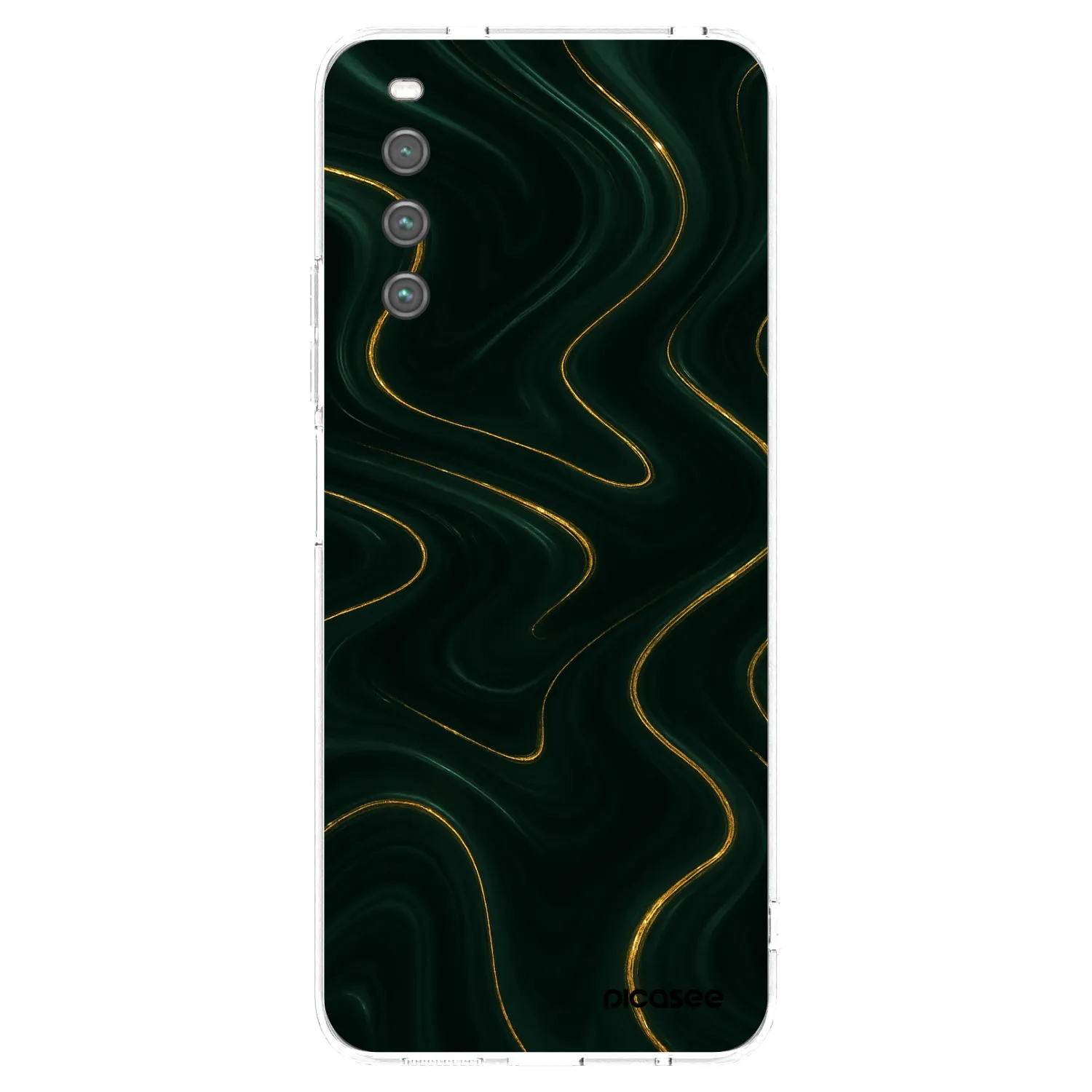 Picasee διαφανής θήκη σιλικόνης Sony Xperia 10 IV 5G - Vawes