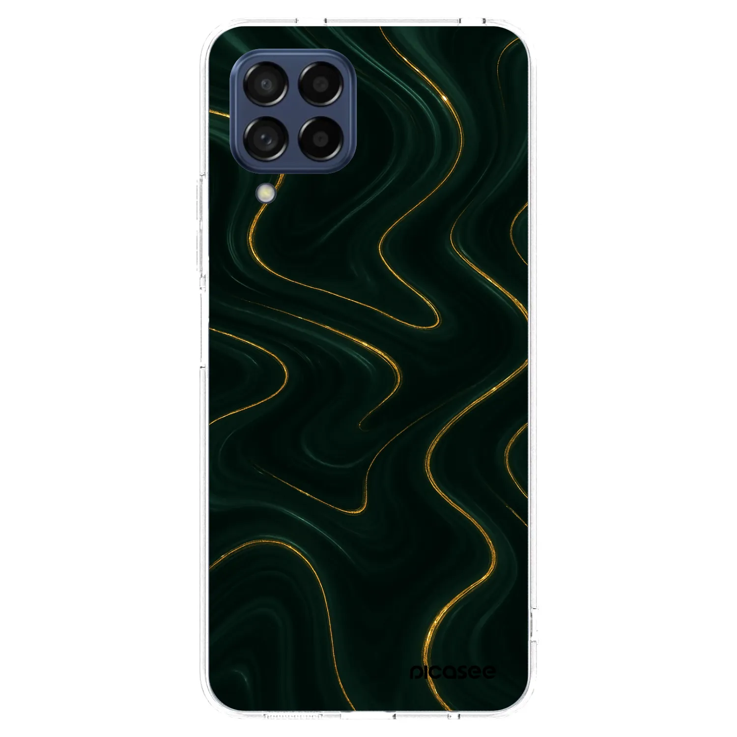Picasee διαφανής θήκη σιλικόνης Samsung Galaxy M53 5G - Vawes