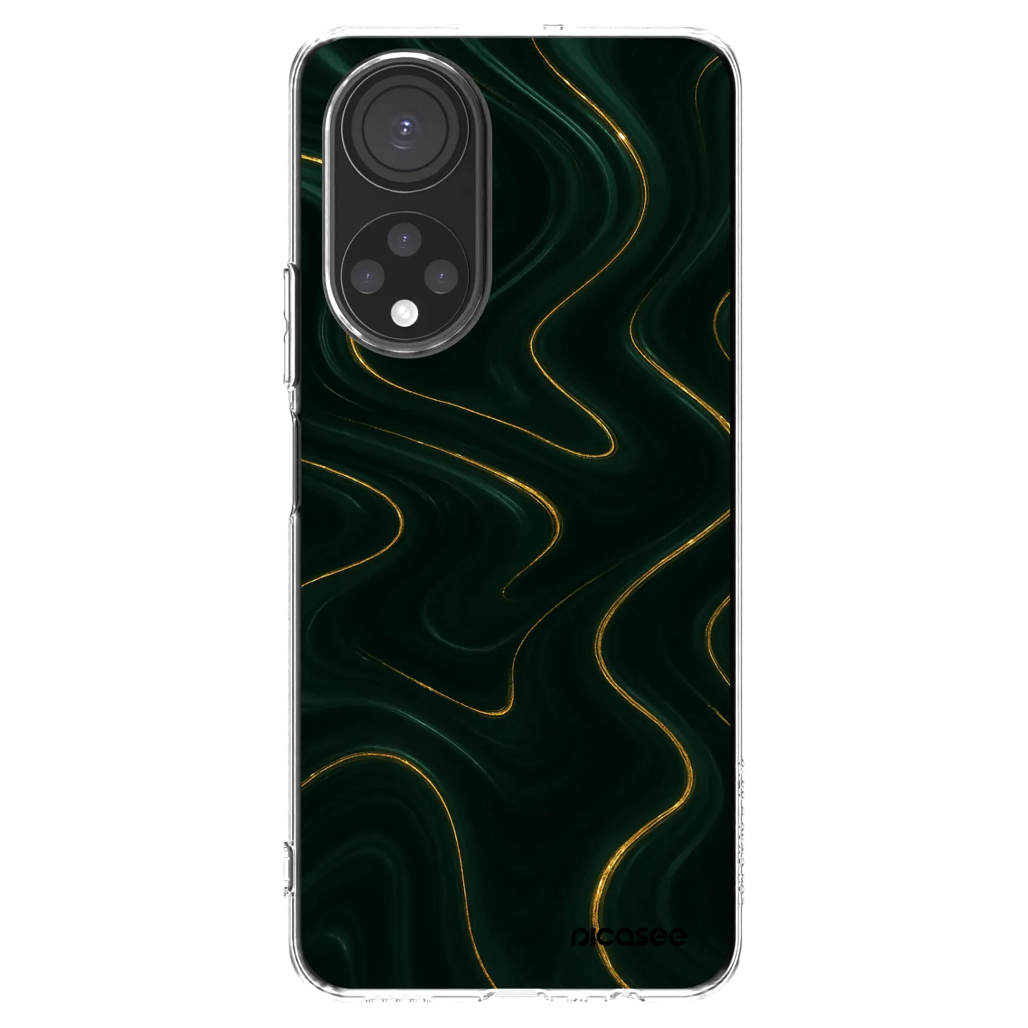 Picasee διαφανής θήκη σιλικόνης Honor X7 - Vawes