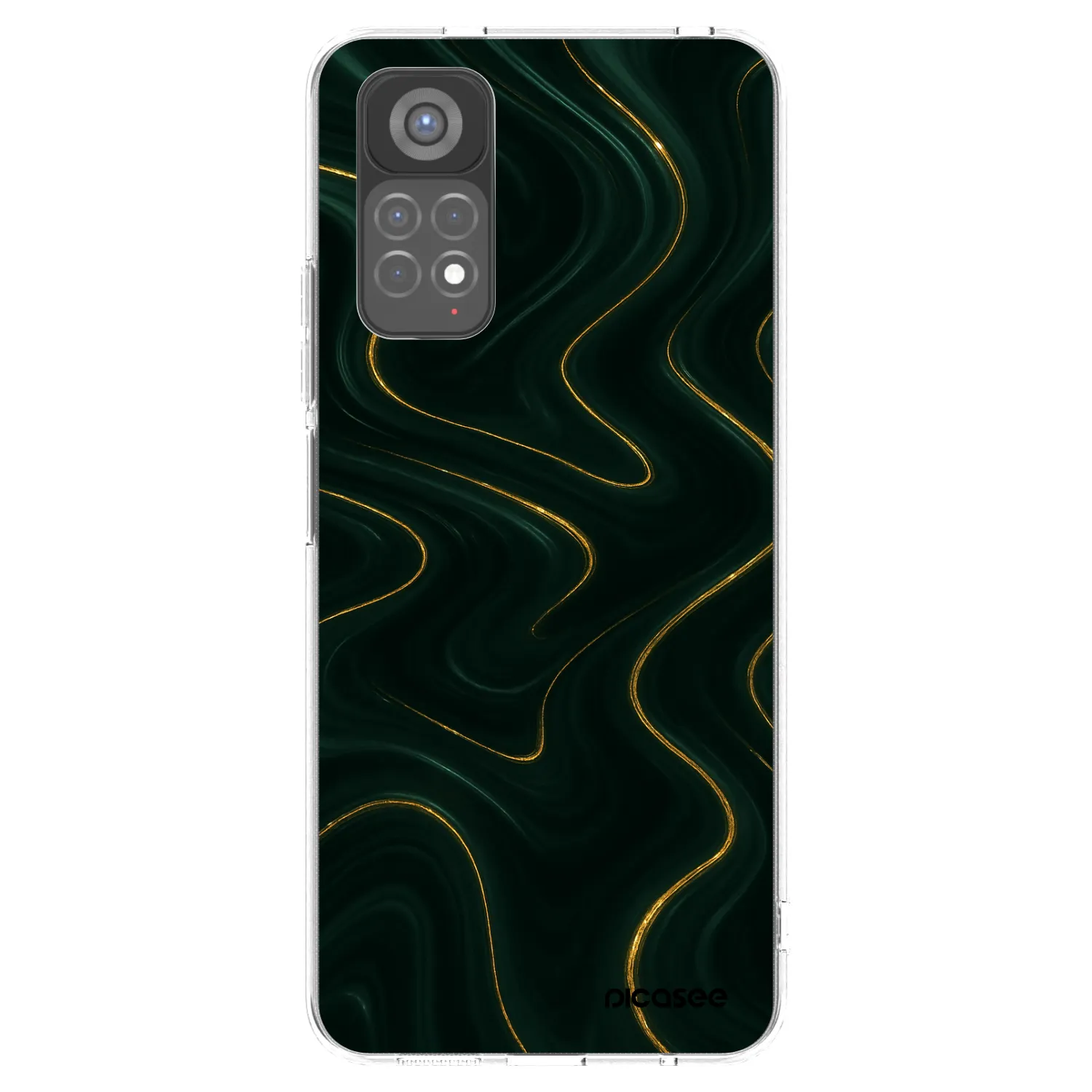 Picasee διαφανής θήκη σιλικόνης Xiaomi Redmi Note 11S 5G - Vawes