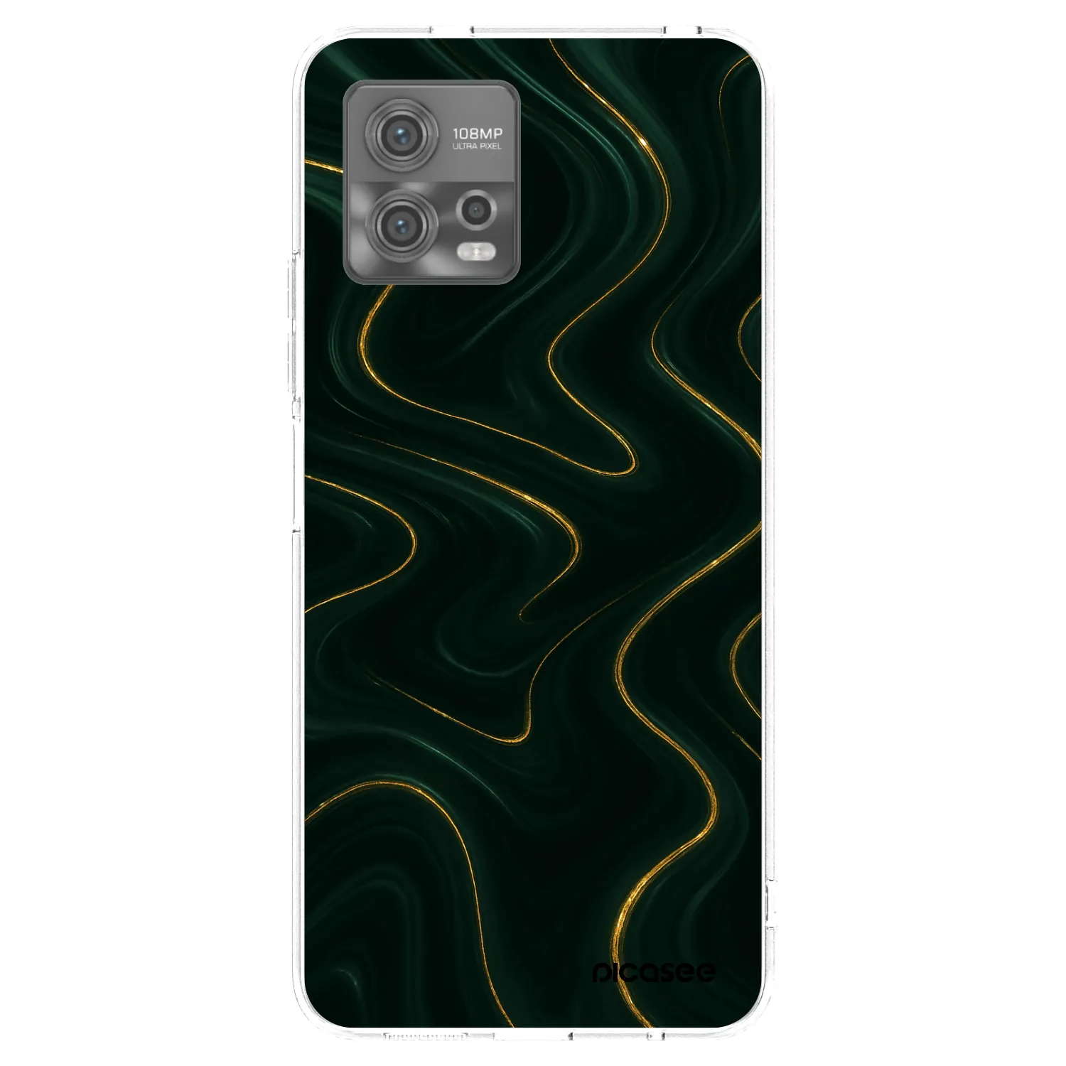 Picasee διαφανής θήκη σιλικόνης Motorola Moto G72 - Vawes