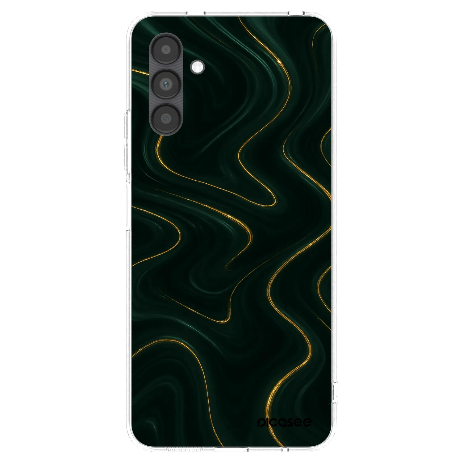 Picasee διαφανής θήκη σιλικόνης Samsung Galaxy A04s A047F - Vawes
