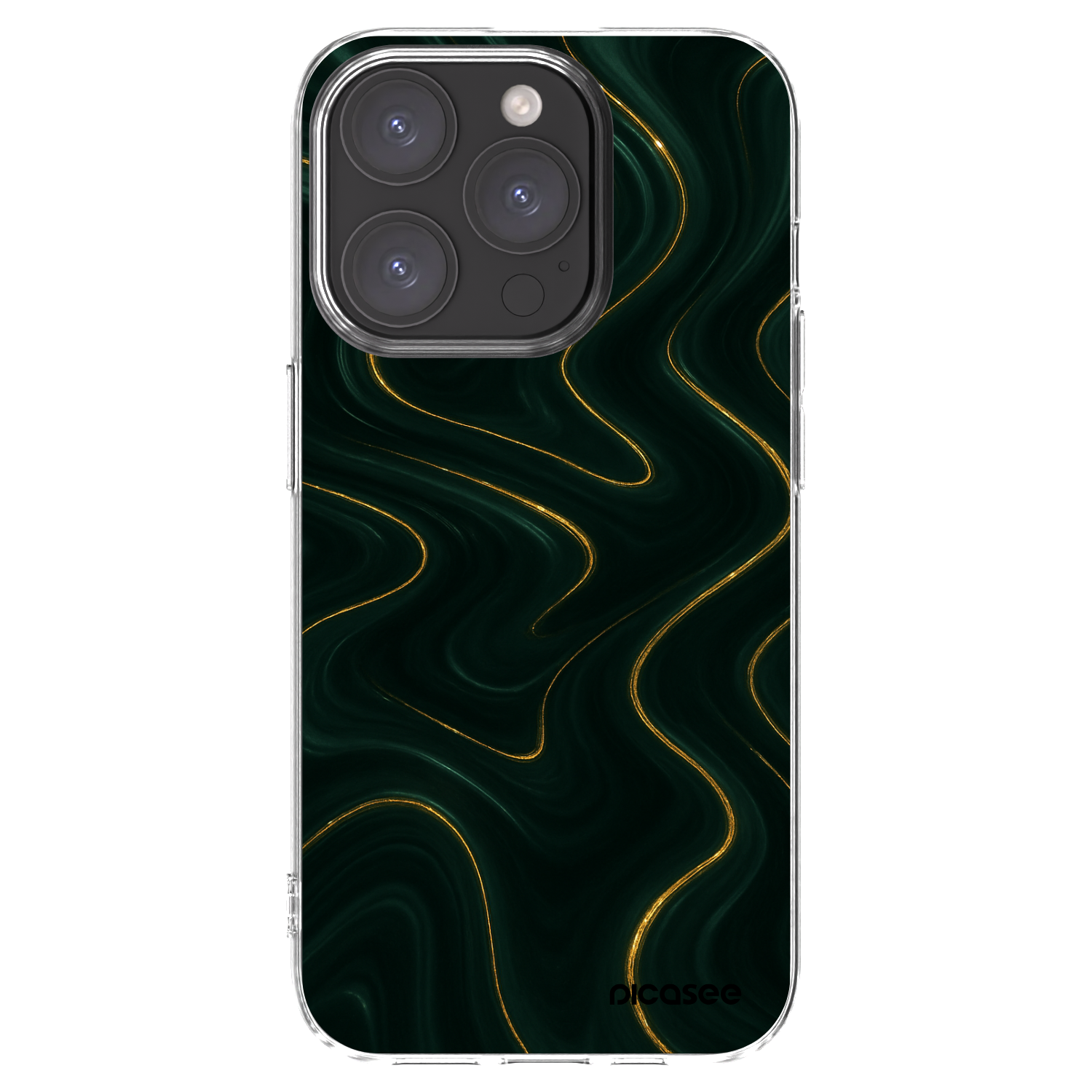 Picasee διαφανής θήκη σιλικόνης Apple iPhone 15 Pro - Vawes