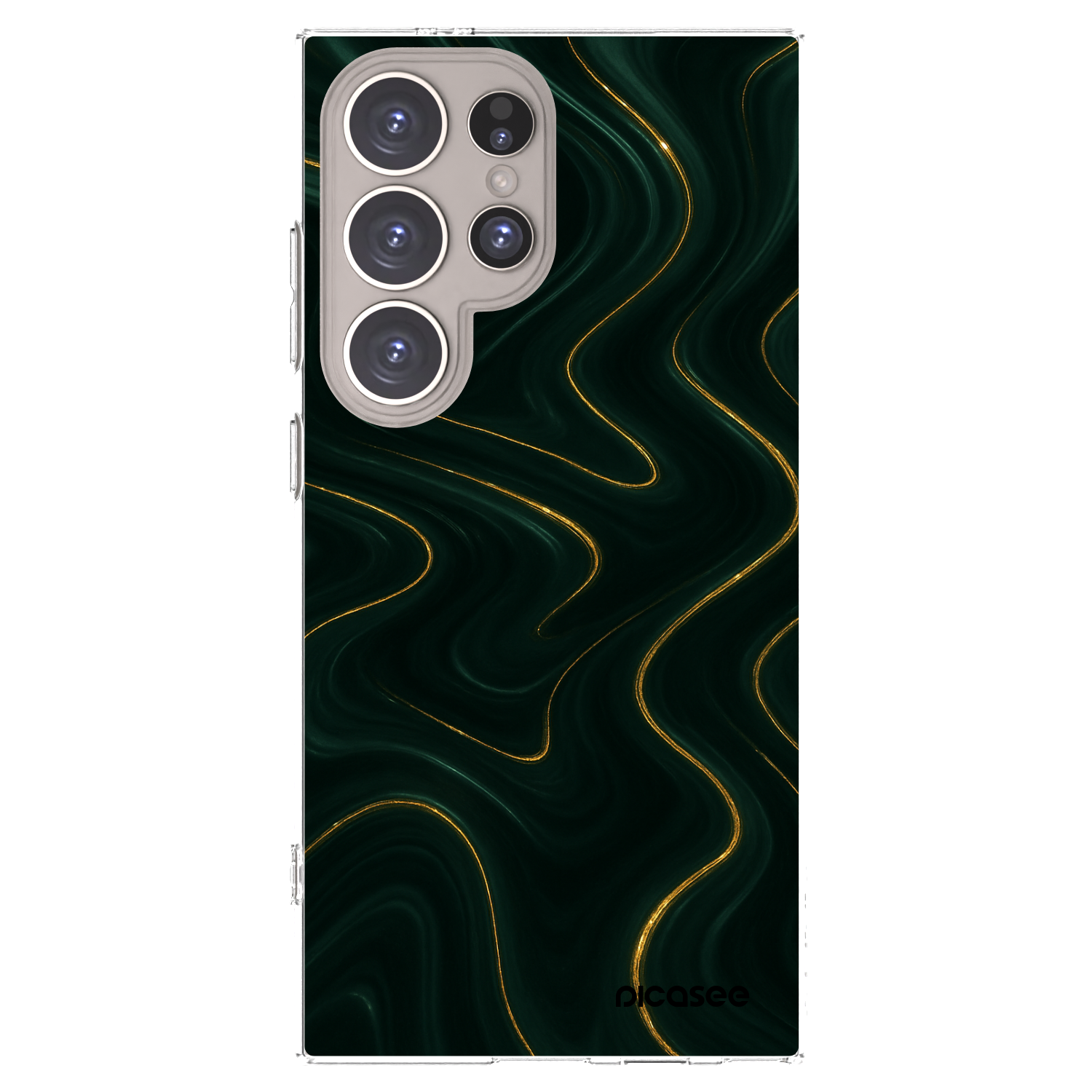 Picasee διαφανής θήκη σιλικόνης Samsung Galaxy S24 Ultra S928B 5G - Vawes