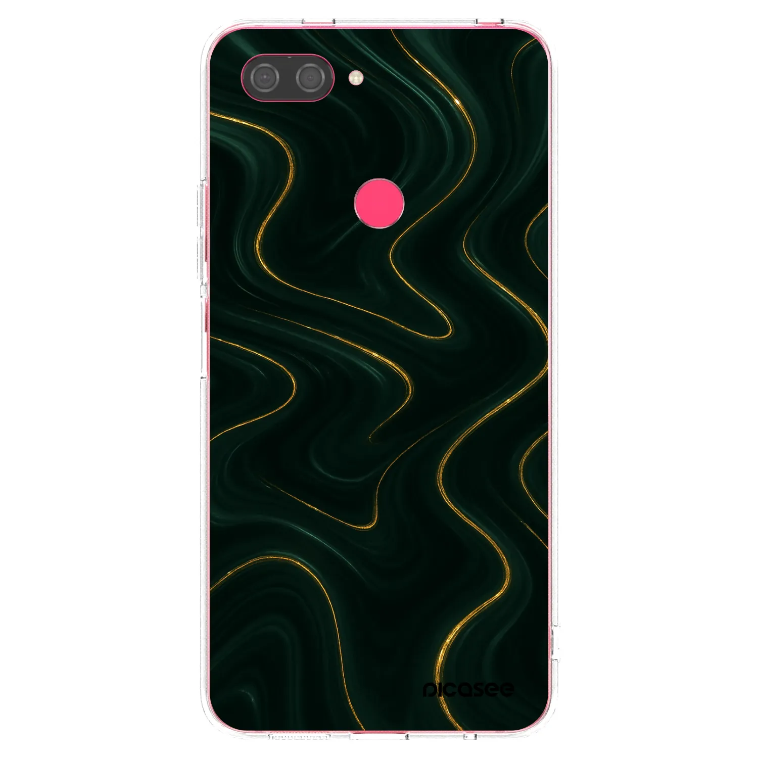 Picasee διαφανής θήκη σιλικόνης Xiaomi Mi 8 Lite - Vawes