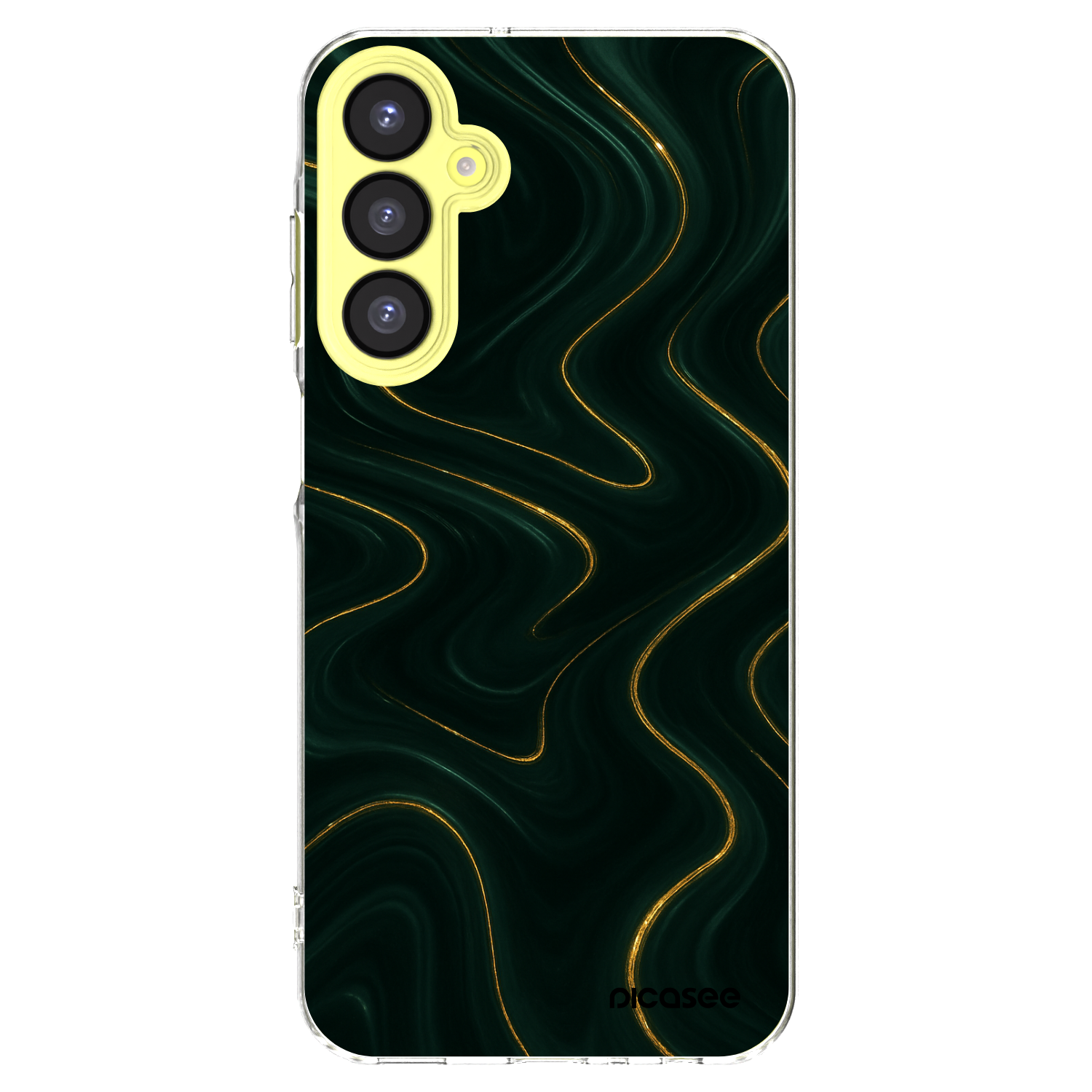 Picasee διαφανής θήκη σιλικόνης Samsung Galaxy A25 A256B 5G - Vawes