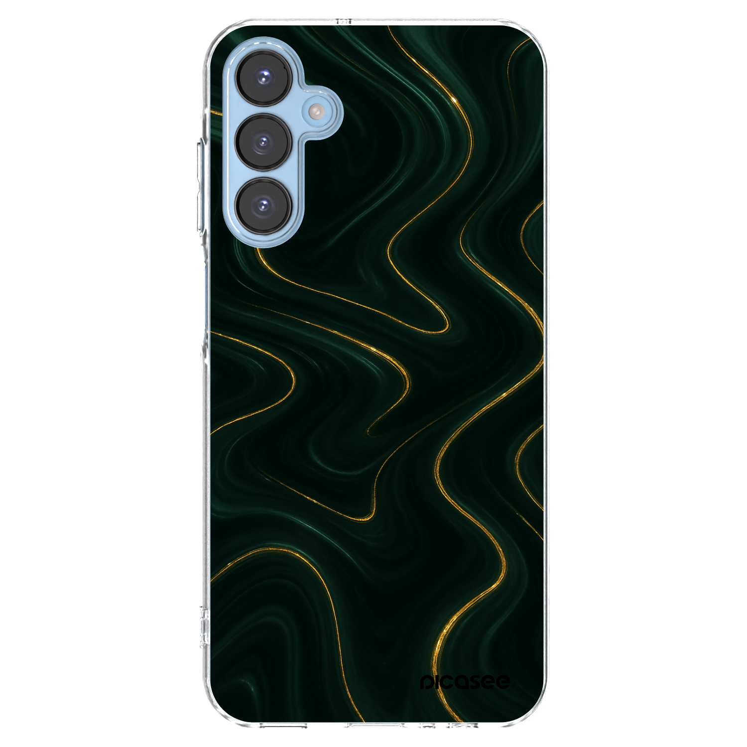 Picasee διαφανής θήκη σιλικόνης Samsung Galaxy A15 A156B 5G - Vawes