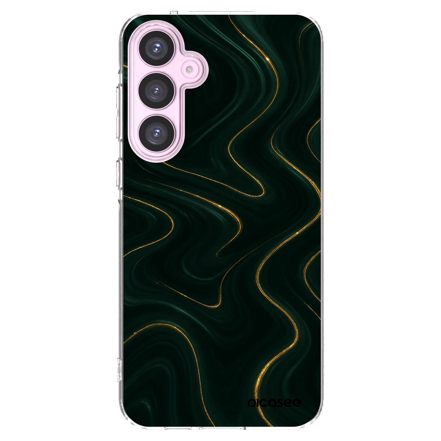 Picasee διαφανής θήκη σιλικόνης Samsung Galaxy A55 5G A556B - Vawes