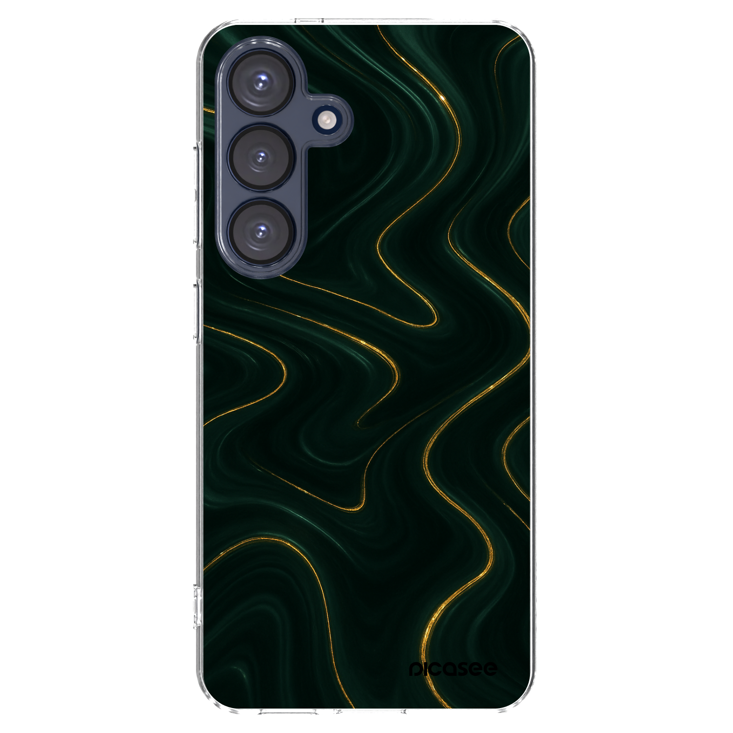 Picasee διαφανής θήκη σιλικόνης Samsung Galaxy S25 5G - Vawes