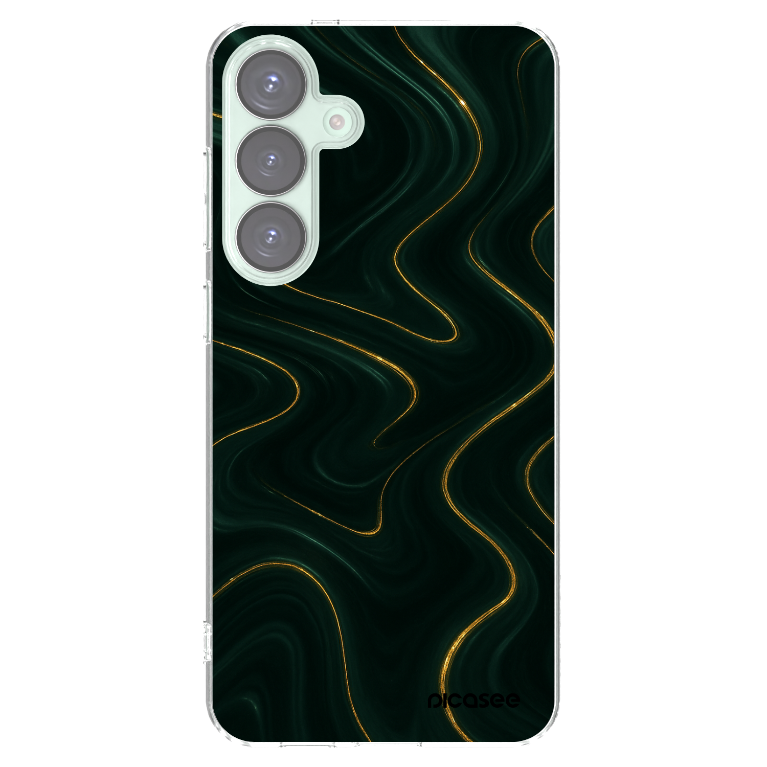 Picasee διαφανής θήκη σιλικόνης Samsung Galaxy S25+ 5G - Vawes