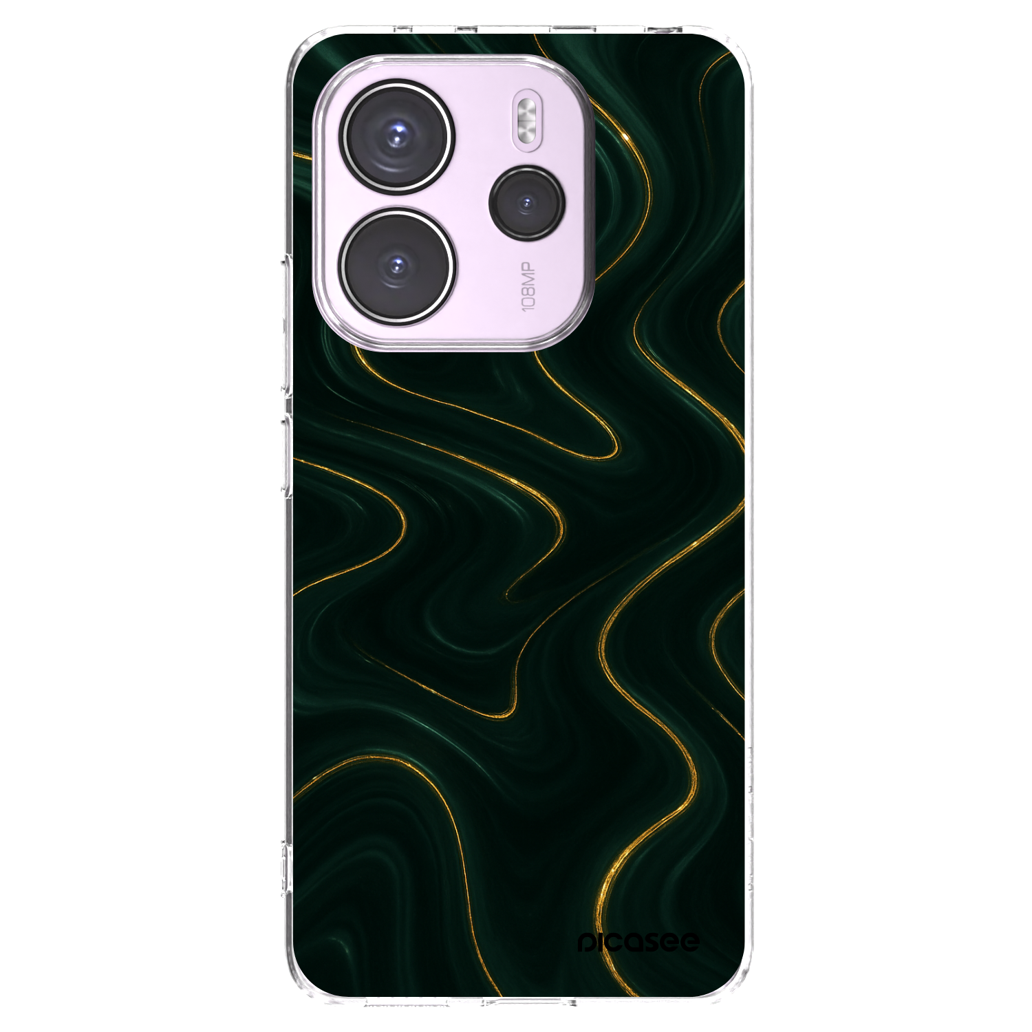 Picasee διαφανής θήκη σιλικόνης Xiaomi Redmi Note 14 4G - Vawes