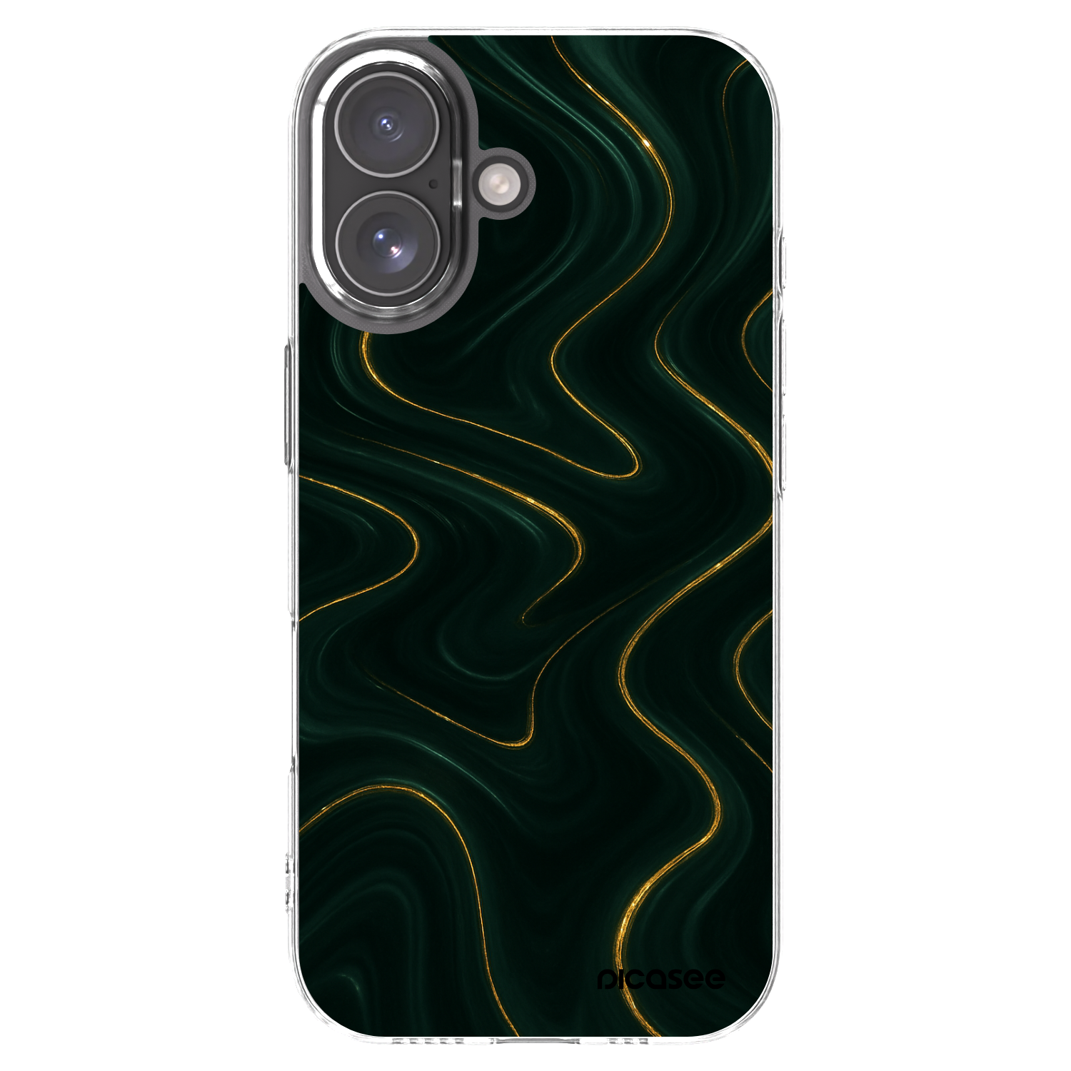 Picasee διαφανής θήκη σιλικόνης Apple iPhone 17 - Vawes