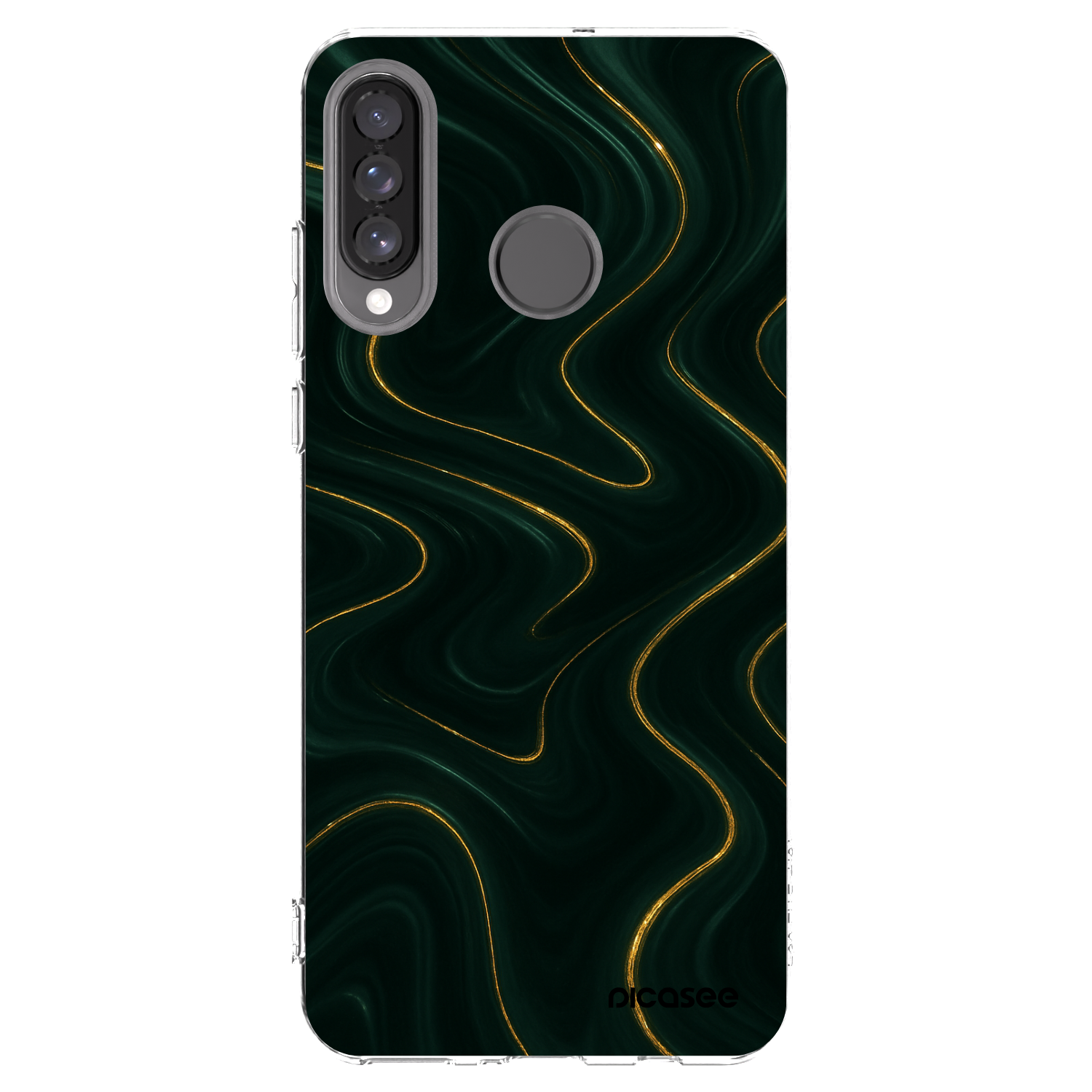 Picasee διαφανής θήκη σιλικόνης Huawei P30 Lite - Vawes