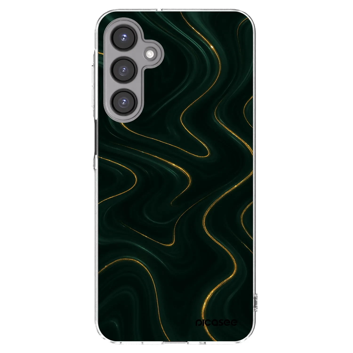 Picasee διαφανής θήκη σιλικόνης Samsung Galaxy A16 4G - Vawes
