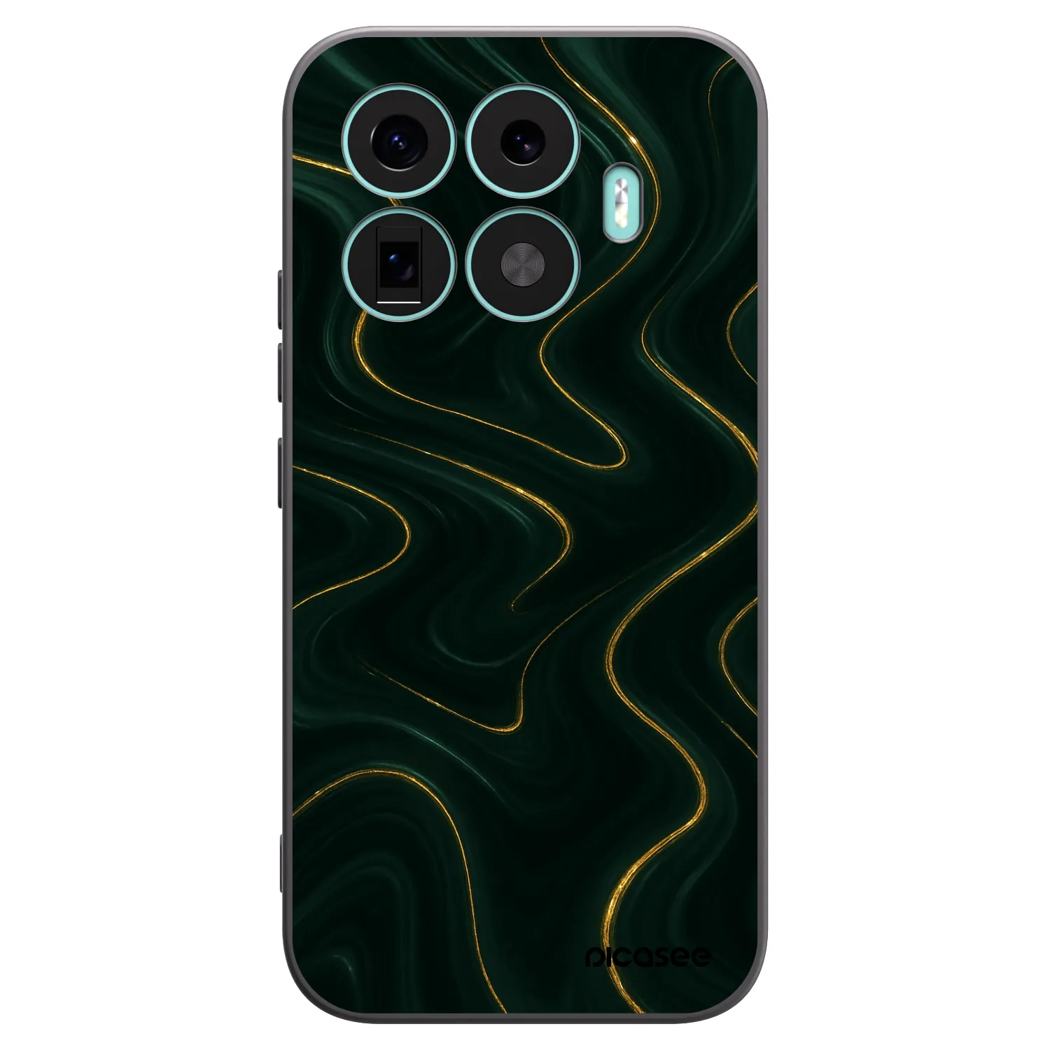 Picasee Μαύρη θήκη σιλικόνης για Xiaomi 17T - Vawes