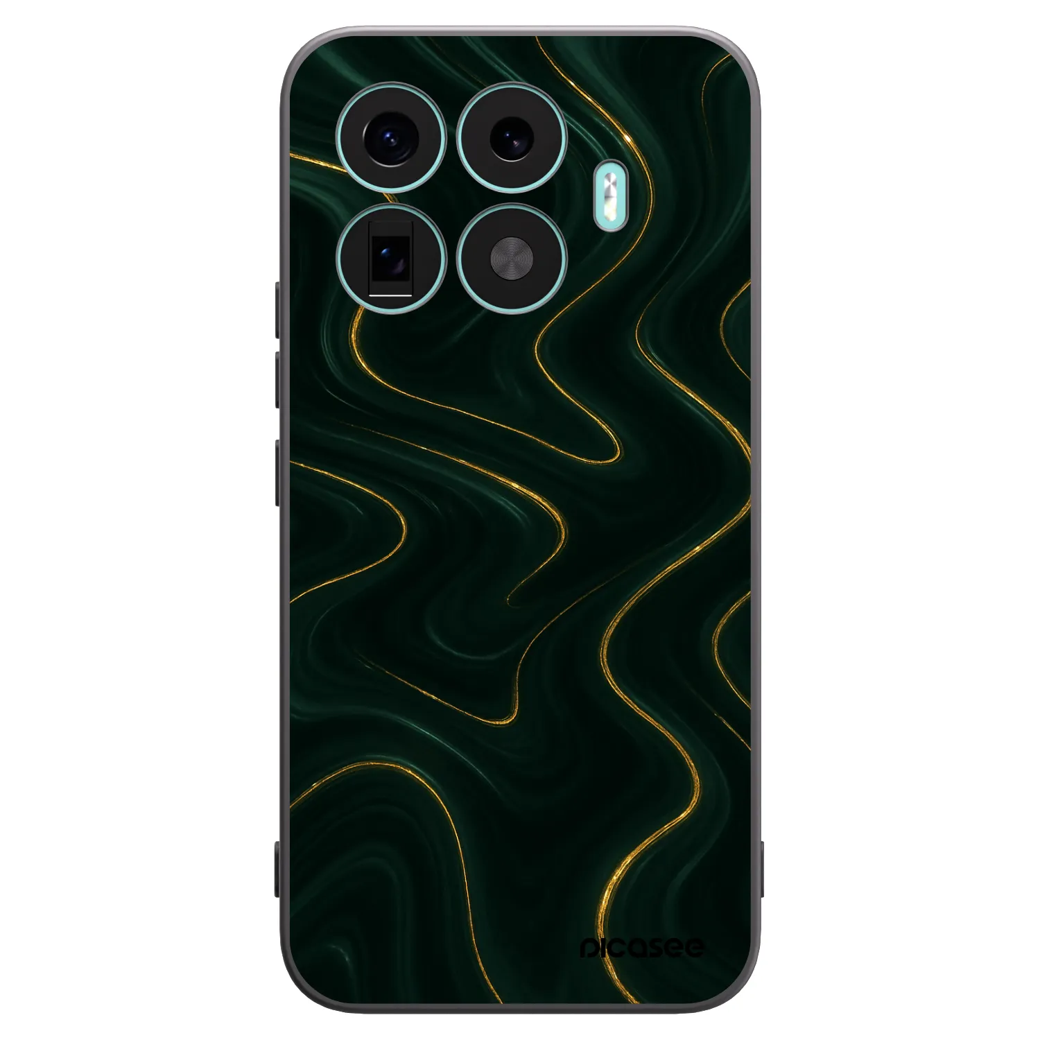 Picasee Μαύρη θήκη σιλικόνης για Xiaomi 17T Pro - Vawes