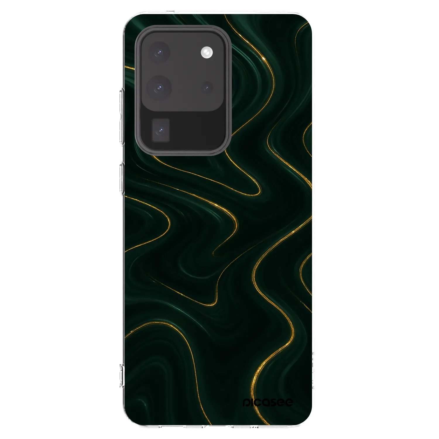Picasee διαφανής θήκη σιλικόνης Samsung Galaxy S20 Ultra 5G G988F - Vawes