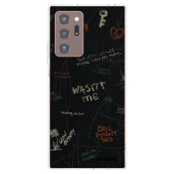 Picasee διαφανής θήκη σιλικόνης Samsung Galaxy Note 20 Ultra - CONFESSION