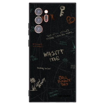 Picasee Μαύρη θήκη σιλικόνης για Samsung Galaxy Note 20 Ultra - CONFESSION
