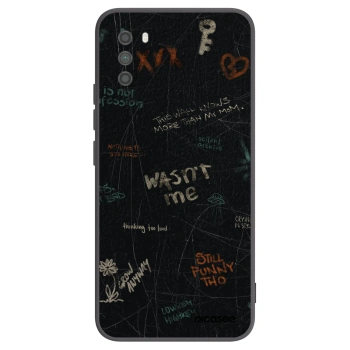 Picasee Μαύρη θήκη σιλικόνης για Xiaomi Poco M3 - CONFESSION
