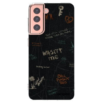 Picasee διαφανής θήκη σιλικόνης Samsung Galaxy S21 5G G991B - CONFESSION