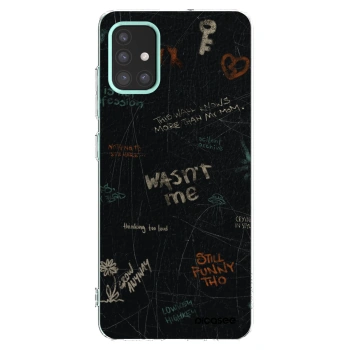 Picasee διαφανής θήκη σιλικόνης Samsung Galaxy M31s - CONFESSION