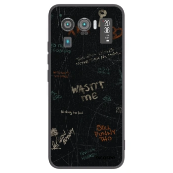 Picasee Μαύρη θήκη σιλικόνης για Xiaomi Mi 11 Ultra - CONFESSION