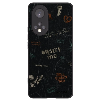 Picasee Μαύρη θήκη σιλικόνης για Huawei Nova 9 - CONFESSION