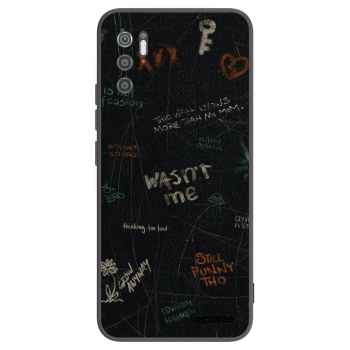 Picasee Μαύρη θήκη σιλικόνης για Xiaomi Poco M3 Pro 5G - CONFESSION