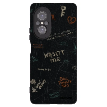 Picasee Μαύρη θήκη σιλικόνης για Huawei Nova 9 SE - CONFESSION