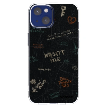 Picasee διαφανής θήκη σιλικόνης Apple iPhone 14 - CONFESSION