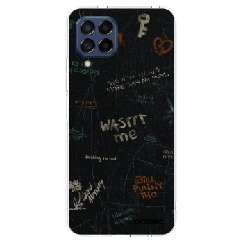 Picasee διαφανής θήκη σιλικόνης Samsung Galaxy M53 5G - CONFESSION