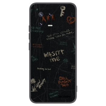 Picasee Μαύρη θήκη σιλικόνης για Xiaomi 13 Pro - CONFESSION