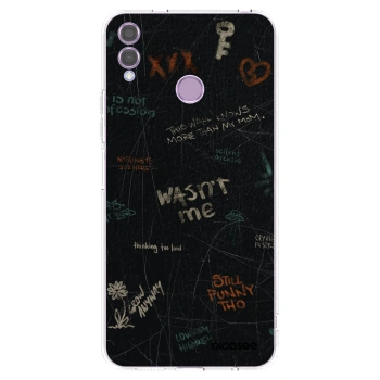 Picasee διαφανής θήκη σιλικόνης Honor 8X - CONFESSION