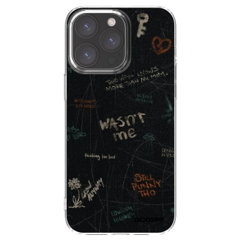 Picasee διαφανής θήκη σιλικόνης Apple iPhone 15 Pro Max - CONFESSION